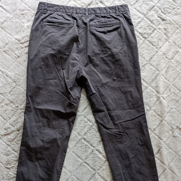 Everlane Gray Trousers Men’s 35x32 Cuffed Pants - Picture 5 of 5